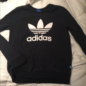 BLACK ADIDAS PULLOVER